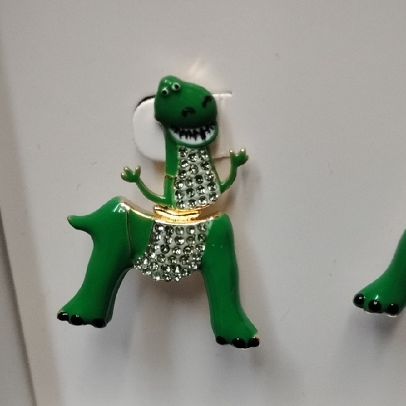 Pixar Toy Story BaubleBar Green Dinosaur Earrings